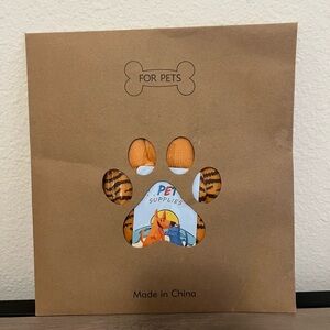 Pet Socks Size Medium Tiger Stripes